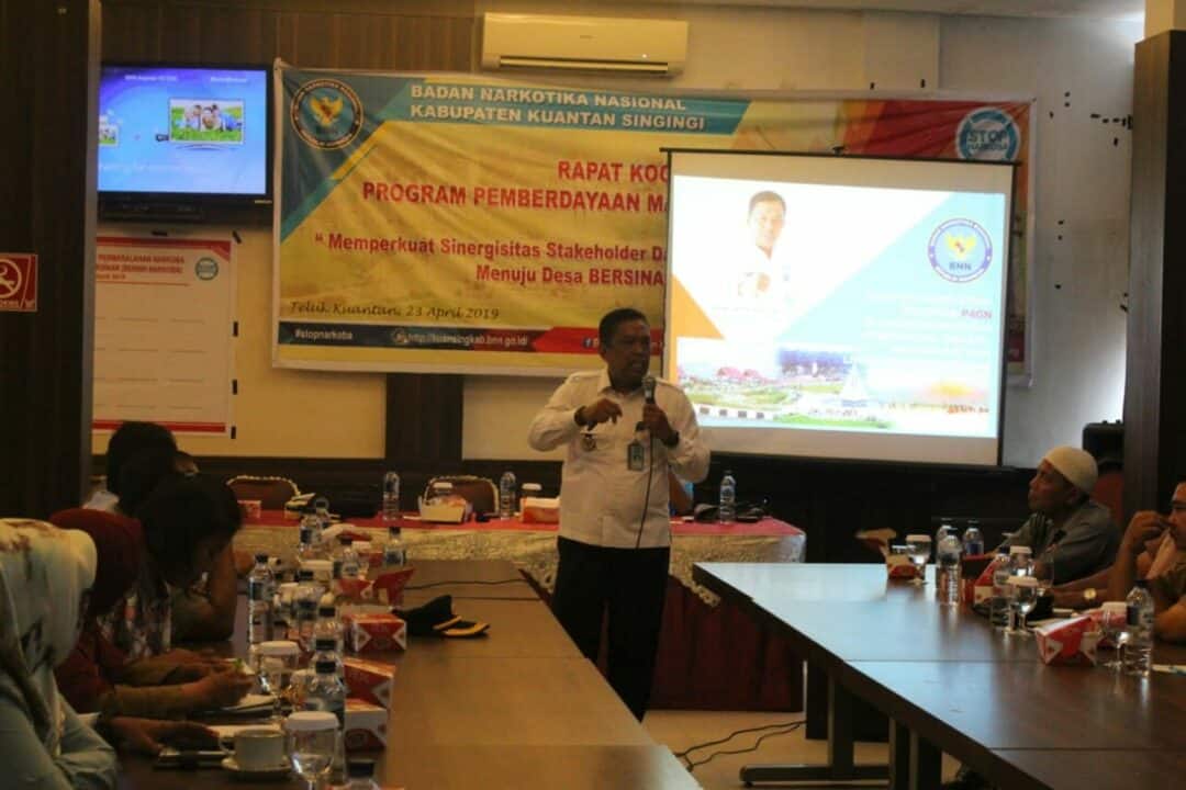 Rapat Koordinasi Program Pemberdayaan Anti Narkoba