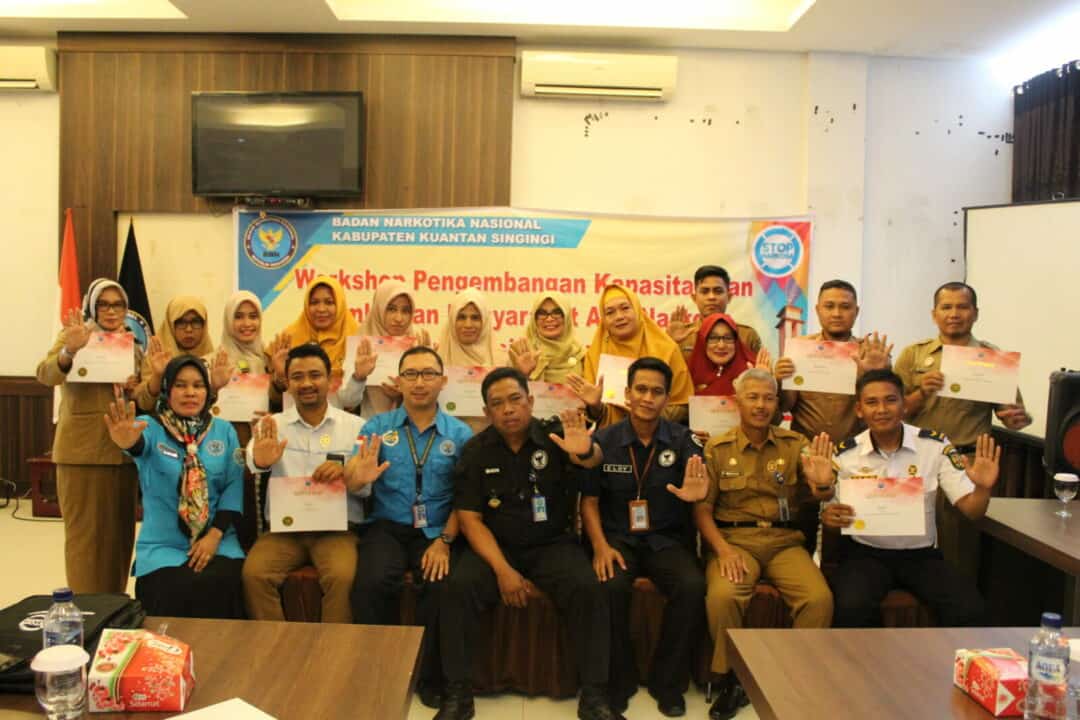 Workshop Pengembangan Kapasitas dan Pembinaan Masyarakat Anti Narkoba di Instansi Pemerintah