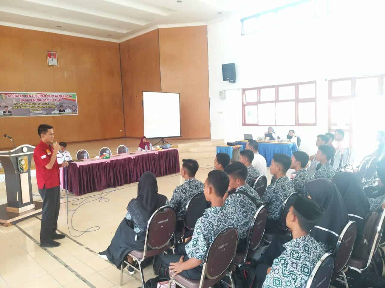 Penyuluhan Bahaya Narkoba bagi Pemuda & Pelajar di Kecamatan Benai (11/12/2019)