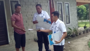 PASCA LAUNCHING DESA BERSINAR BNNK KUANSING LAKUKAN SURVEI KE DESA SEBERANG TALUK