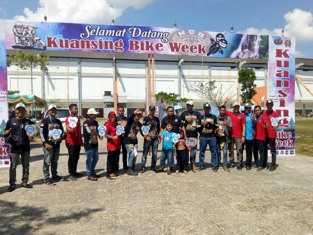 BNNK KUANSING SEBARKAN INFORMASI P4GN PADA KEGIATAN KUANSING BIKE WEEK 2018 BNNK KUANSING SEBARKAN INFORMASI P4GN PADA KEGIATAN KUANSING BIKE WEEK 2018