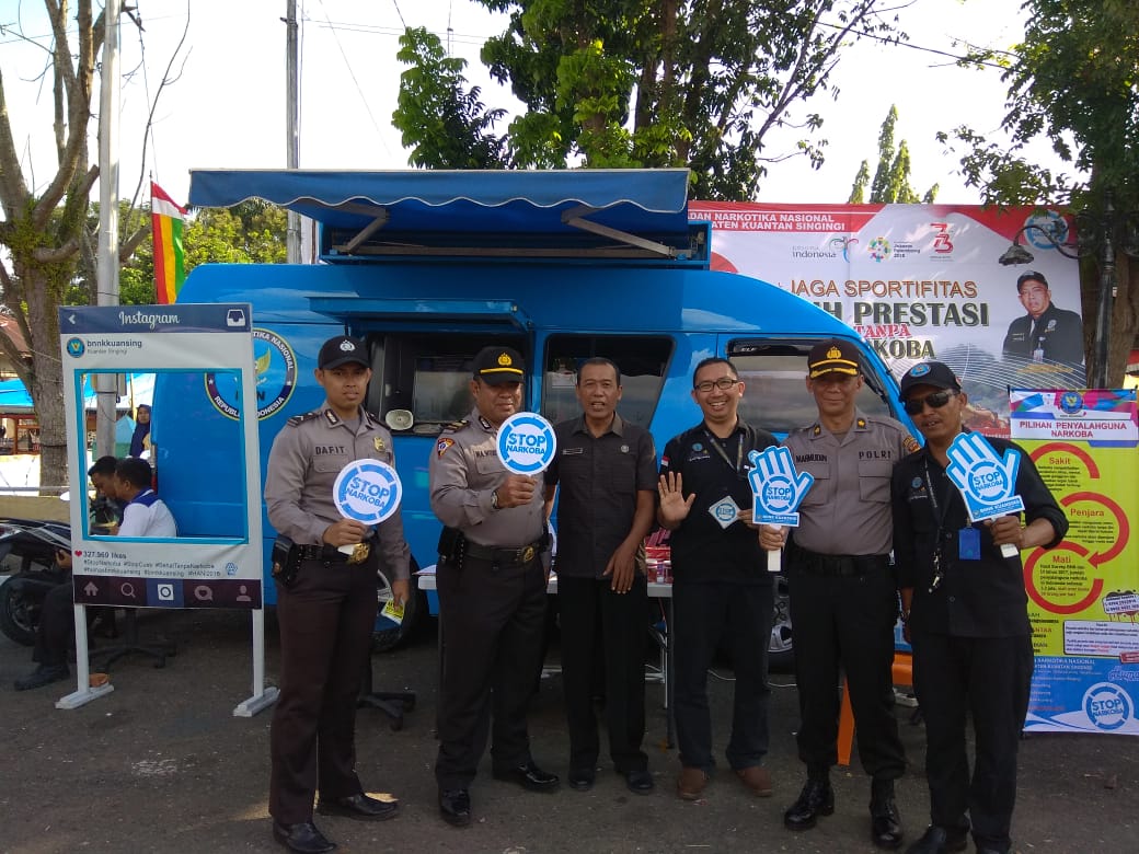 BNNK KUANSING GELAR PAMERAN KEHUMASAN DI ARENA FESTIVAL PACU JALUR TRADISIONAL KUANSING TAHUN 2018 BNNK KUANSING GELAR PAMERAN KEHUMASAN DI ARENA FESTIVAL PACU JALUR TRADISIONAL KUANSING TAHUN 2018