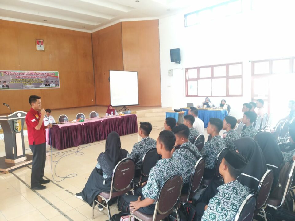 Penyuluhan Bahaya Narkoba bagi Pemuda & Pelajar di Kecamatan Benai (11/12/2019)