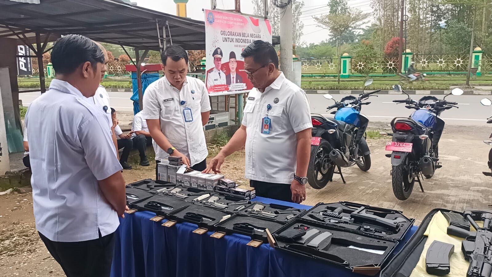 PEMERIKSAAN ASET BARANG MILIK NEGARA BNNK KUANTAN SINGINGI AWAL TAHUN 2025